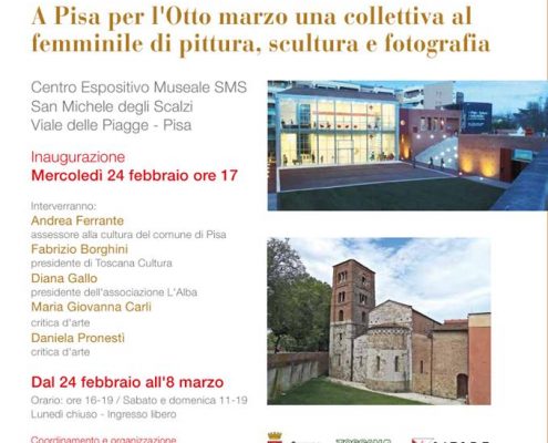24.2. - 18.3.2016 | Women in the Arts in Tuscany | Group exhibition | Museum Exhibition Center SMS | Pisa, Italy