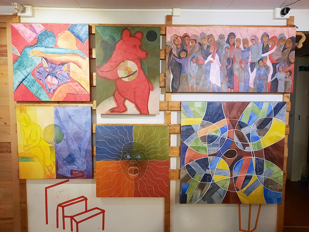 Vanessa Thyes, SYNCOPES, Solo Exhibition, ARCI L’Ortaccio Club, Vicopisano (PI), Italy, 2024